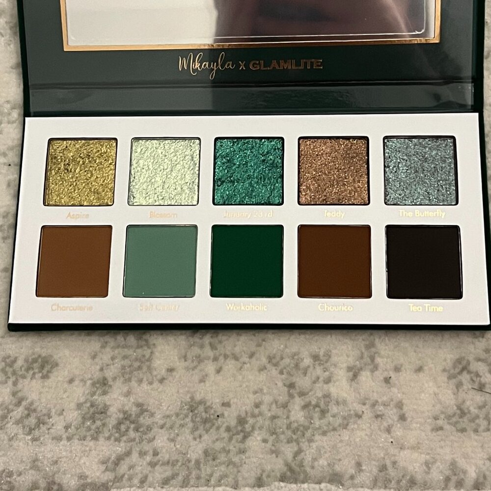 Glamlite x Mikayla Paht Two Eyeshadow Palette